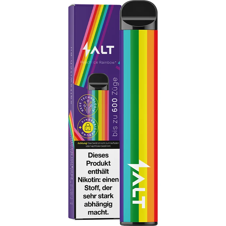 SALT Switch Peach Ice Rainbow 20 Mg/ml Vape