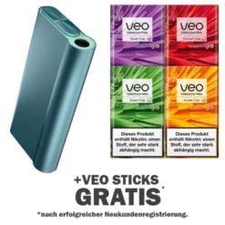 Glo Hyper X2 Air Light Tea + Gratis Veo Sticks