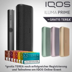 IQOS Iluma Prime Obsidian Black (schwarz)