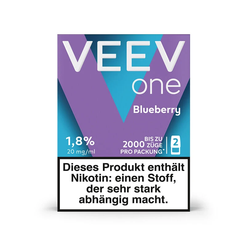 VEEV One Pods Blueberry Multipack 10 Stück – Bild 2