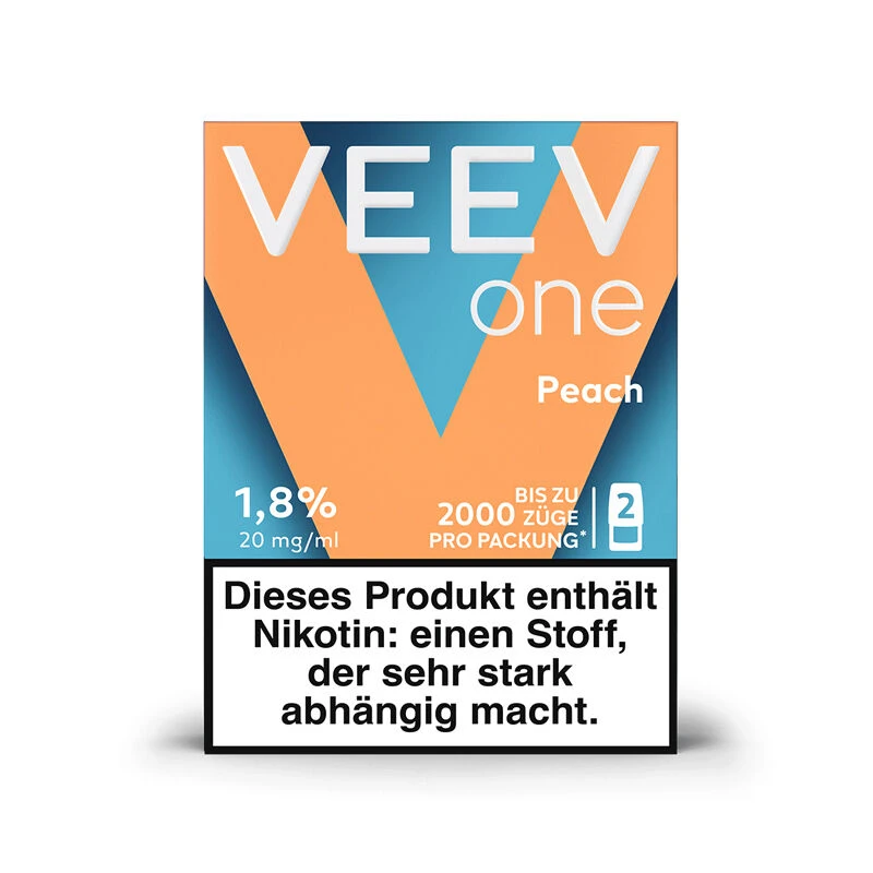 VEEV One Pods Peach Multipack 10 Stück – Bild 2