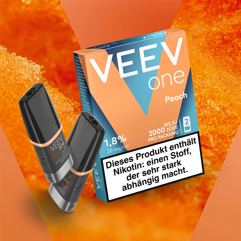 VEEV One Pods Peach Multipack 10 Stück – Bild 3