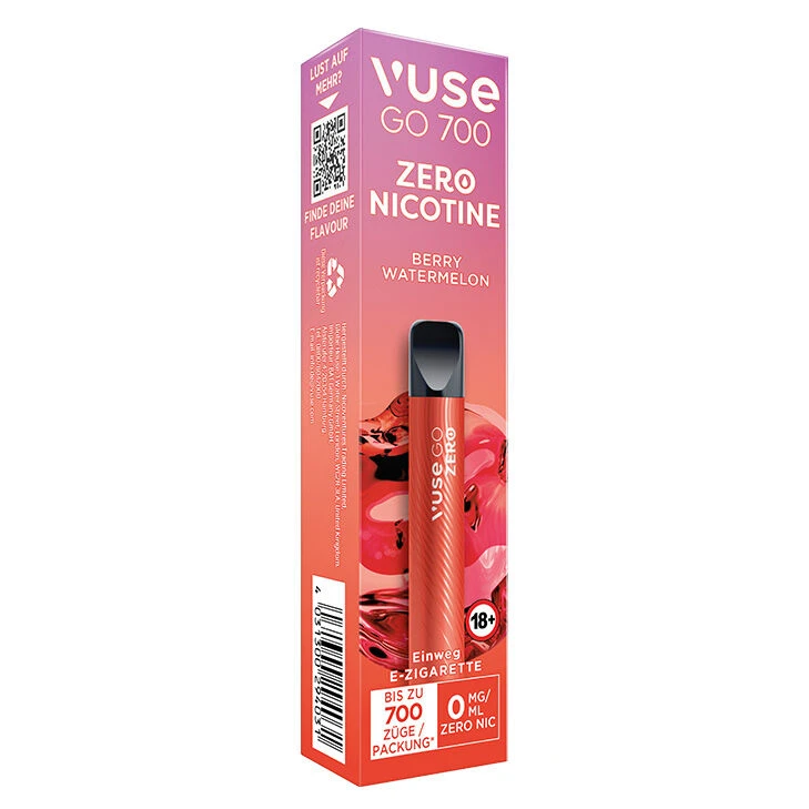 Vuse Go 700 Berry Watermelon 0mg Einweg E-Zigarette