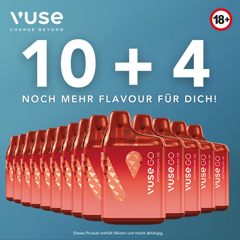 VUSE GO 800 10 + 4 Watermelon Ice